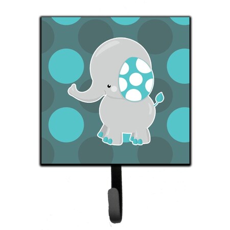 Jensendistributionservices Polkadot Grey Elephant Leash or Key Holder MI2102557